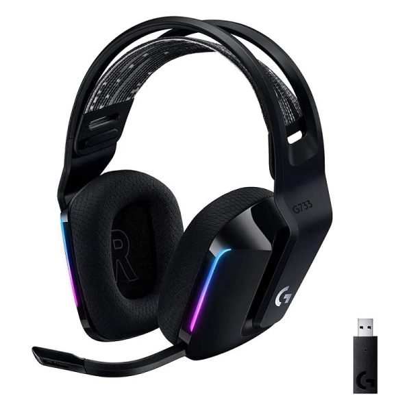 LOGITECH Wireless Headset Gaming G733 LightSpeed Black