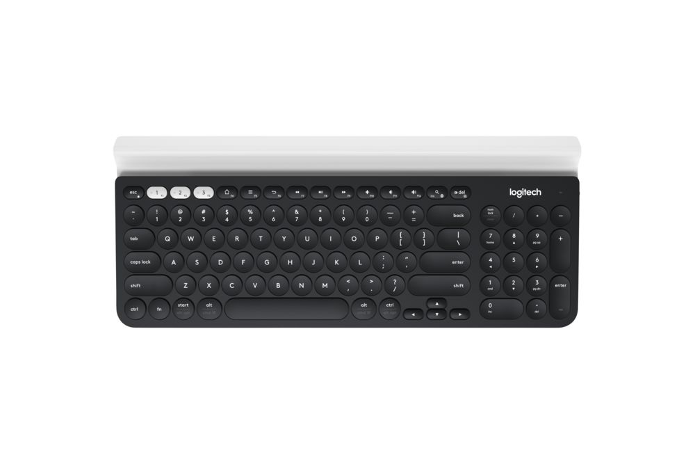 LOGITECH Keyboard Wireless Multi-Device K780 Dark Grey LOGITECH Keyboard Wireless Multi-Device K780 Dark Grey - Image 1