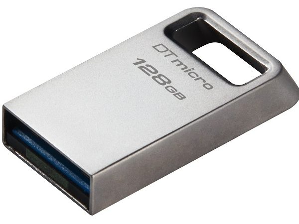KINGSTON USB Stick Data Traveler Micro DTMC3G2/128GB, USB 3.2 Silver