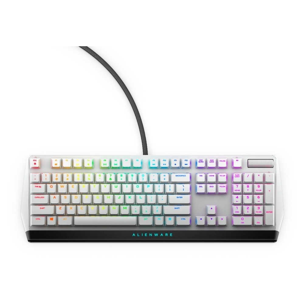 DELL Alienware Mechanical Gaming Keyboard Low Profile RGB - AW510K - Lunar Light DELL Alienware Mechanical Gaming Keyboard Low Profile RGB - AW510K - Lunar Light - Image 1