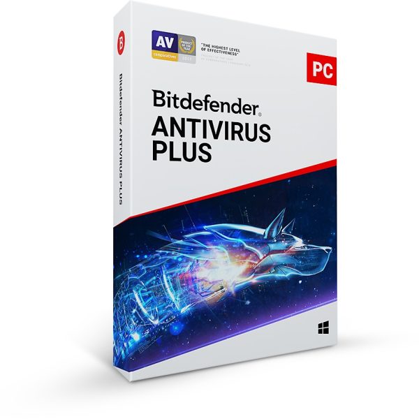 BITDEFENDER ANTIVIRUS PLUS 1 PC 1 Mobile Security 1 Year