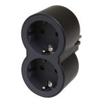 Legrand SurgeArrest 2 Outlets  Black/Grey