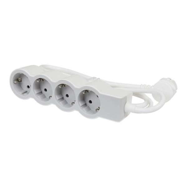 Legrand SurgeArrest 4 Outlets 1.5m Cable  White/Grey