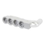 Legrand SurgeArrest 4 Outlets 3m Cable  White/Grey