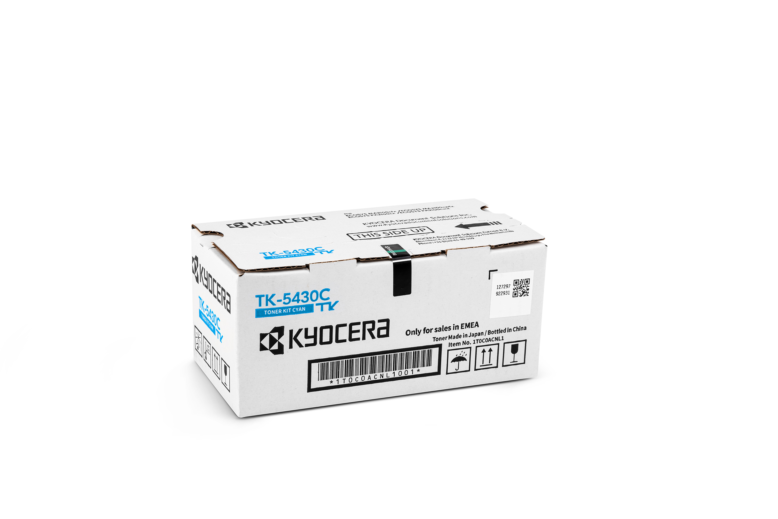 KYOCERA Toner Cyan TK-5430C KYOCERA Toner Cyan TK-5430C - Image 1