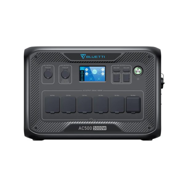 BLUETTI Power Station AC500 Expandable, 5000W AC Outlet, No Battery
