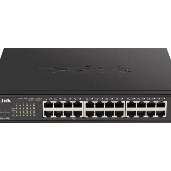 D-LINK DGS-1100-24PV2 24 PORT GIGABIT POE SWITCH