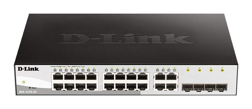 D-LINK DGS 1210-20 16-PORTS GB SWTCH WITH 4 GB SFP D-LINK DGS 1210-20 16-PORTS GB SWTCH WITH 4 GB SFP - Image 1