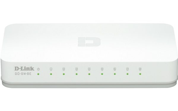 D-LINK SWITCH GO-SW-8E 10/100 Mbps
