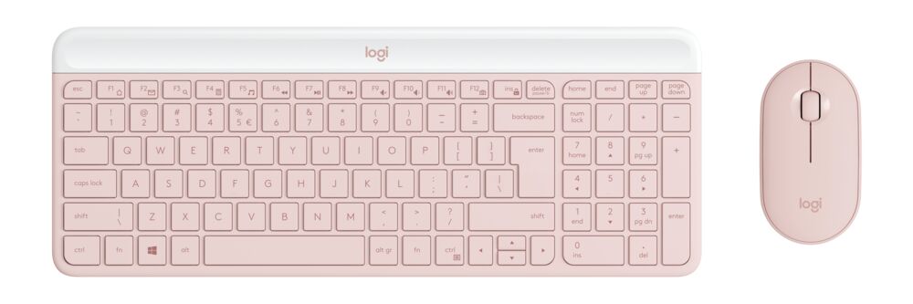LOGITECH Keyboard/Mouse Wireless MK470 Rose LOGITECH Keyboard/Mouse Wireless MK470 Rose - Image 1