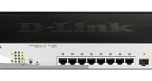D-LINK  SWITCH DGS-1210-10P 10 Ports 10/100/1000Mbps  PoE