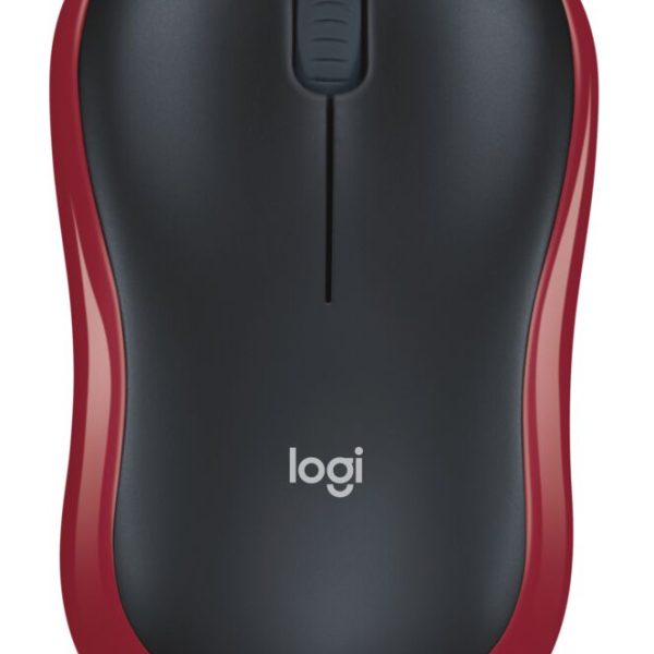 LOGITECH Mouse Wireless M185 Red