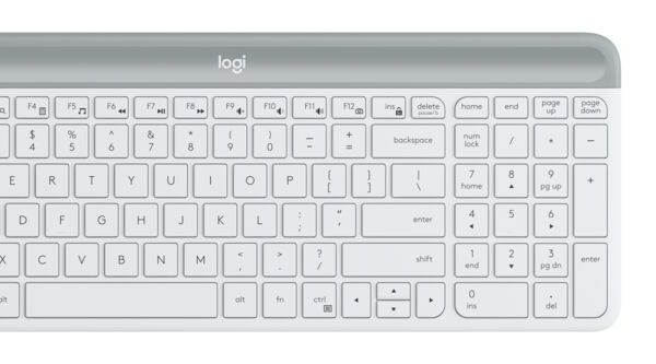 LOGITECH Keyboard/Mouse Wireless MK470 White