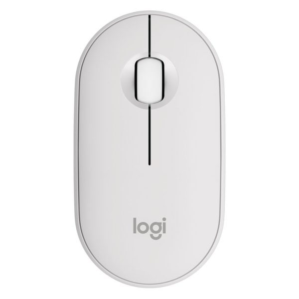 LOGITECH Mouse Wireless M350s White