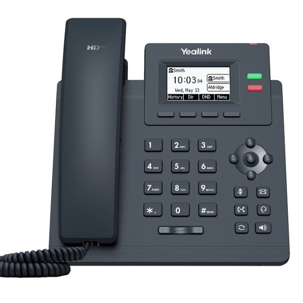 YEALINK IP PHONE SIP-T31P 2 SIP LINES POE SUPPORT
