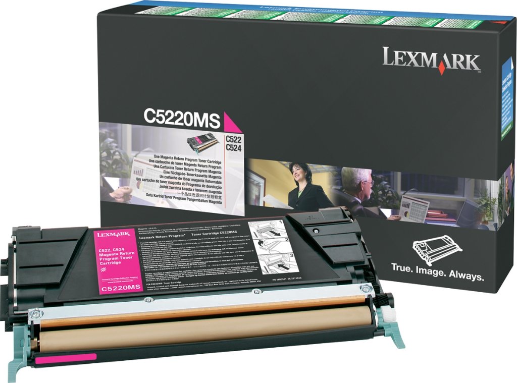 LEXMARK Toner Standard Magenta C5220MS LEXMARK Toner Standard Magenta C5220MS - Image 1