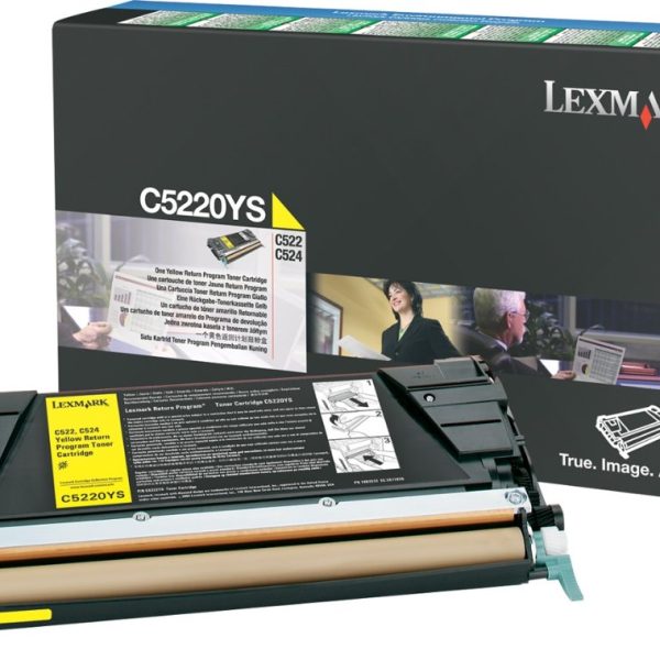 LEXMARK Toner Standard Yellow C5220YS