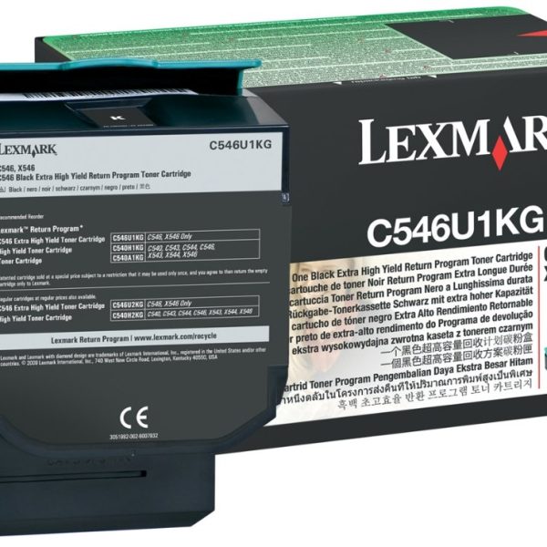 LEXMARK Toner High Black C546U1KG