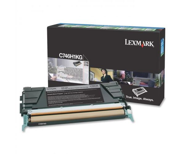 LEXMARK Toner High Black C746H1K