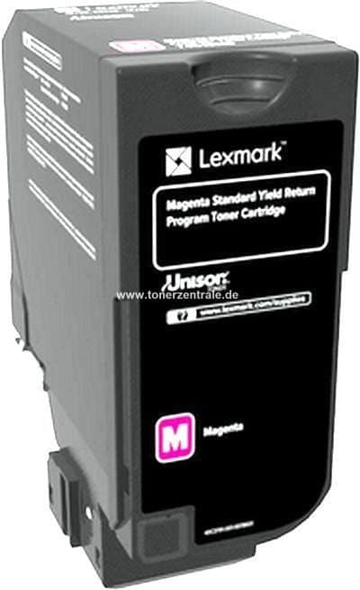 LEXMARK Toner Magenta 75B20M0 LEXMARK Toner Magenta 75B20M0 - Image 1