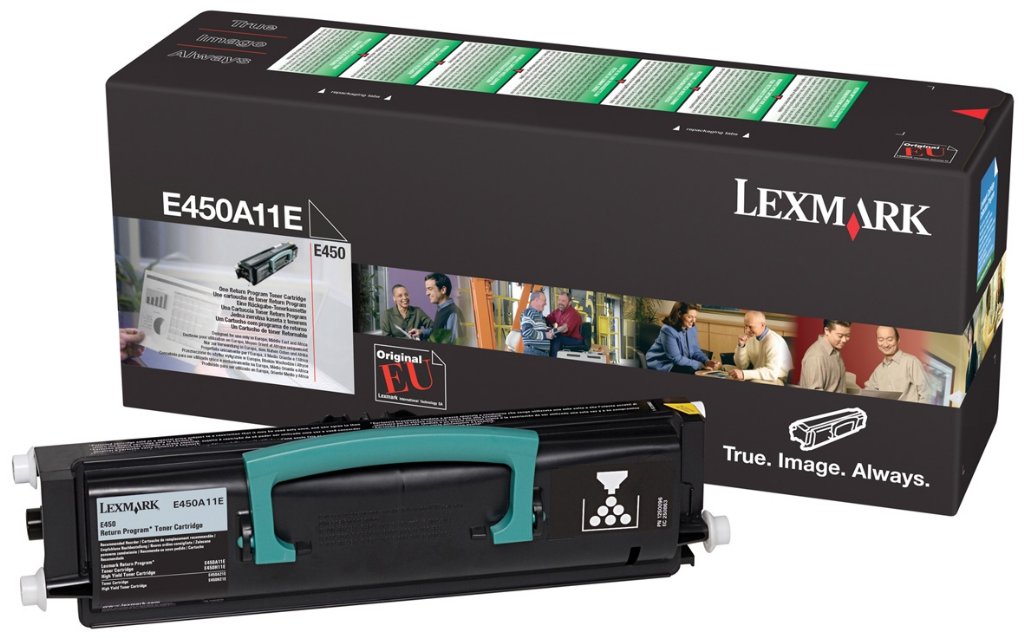 LEXMARK Toner Standard Black 450A11E LEXMARK Toner Standard Black 450A11E - Image 1