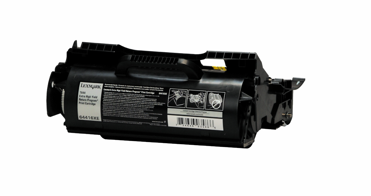 LEXMARK Toner Extra High Black 64416XE LEXMARK Toner Extra High Black 64416XE - Image 1