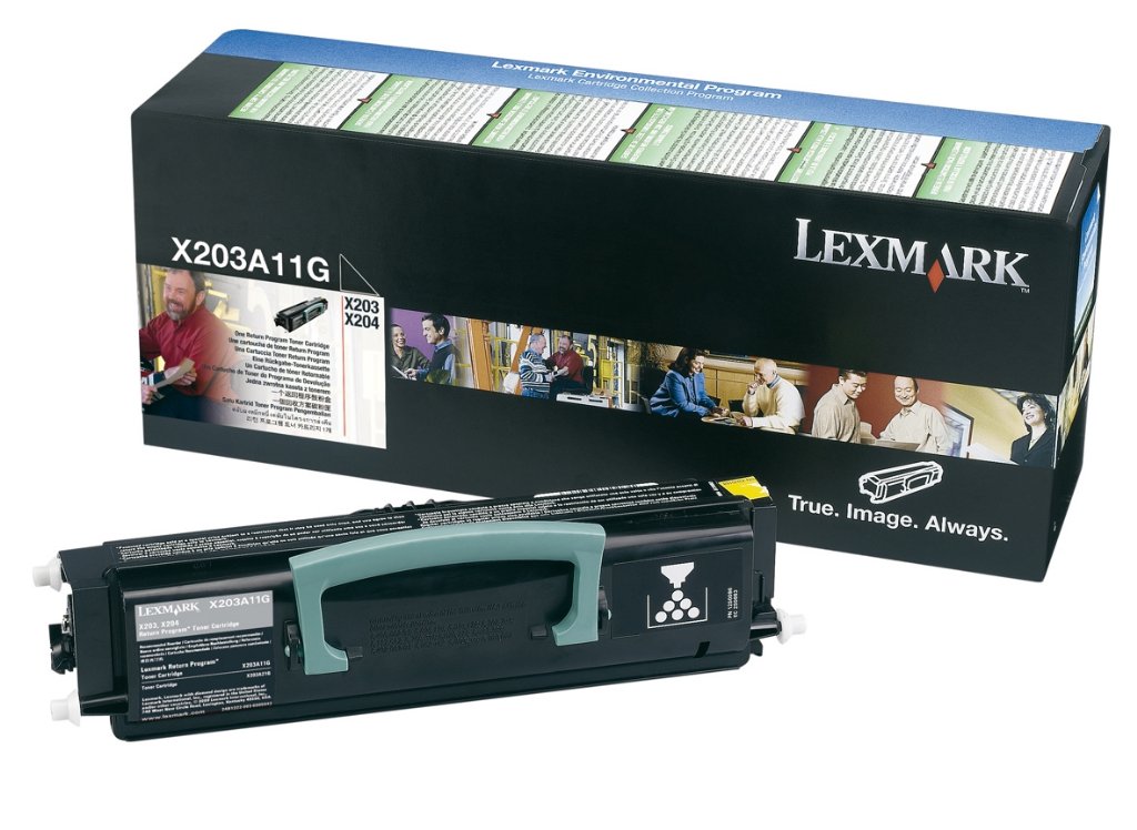 LEXMARK Toner Standard Black X203A11 LEXMARK Toner Standard Black X203A11 - Image 1