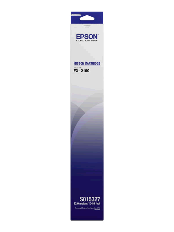 EPSON Ribbon Black C13S015327 EPSON Ribbon Black C13S015327 - Image 1