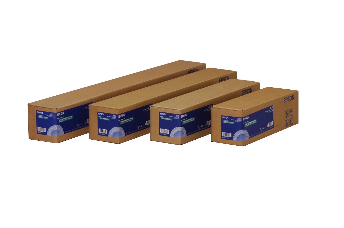 EPSON paper Enhanced Matte Roll C13S041597 EPSON paper Enhanced Matte Roll C13S041597 - Image 1