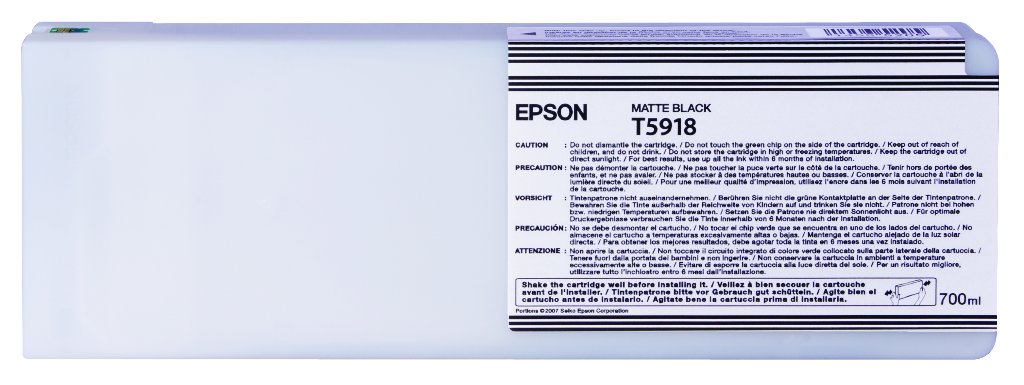 EPSON Cartridge Matte Black C13T591800 EPSON Cartridge Matte Black C13T591800 - Image 1