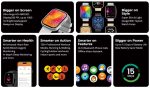 ZEBLAZE smartwatch GTS 3 Plus, heart rate, 2.15" AMOLED, IP68, μαύρο - Image 3