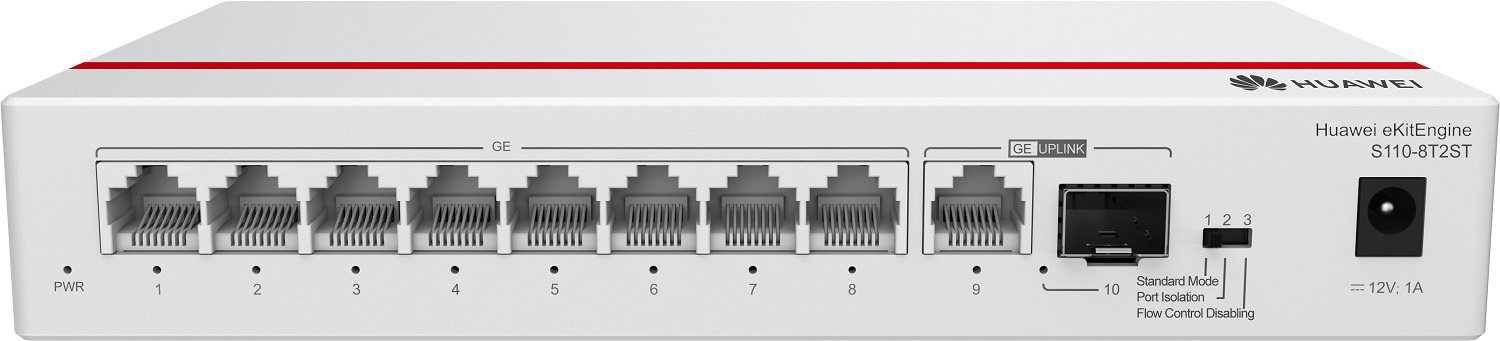 HUAWEI eKitEngine Switch S110-8T2ST Unmanaged HUAWEI eKitEngine Switch S110-8T2ST Unmanaged - Image 1