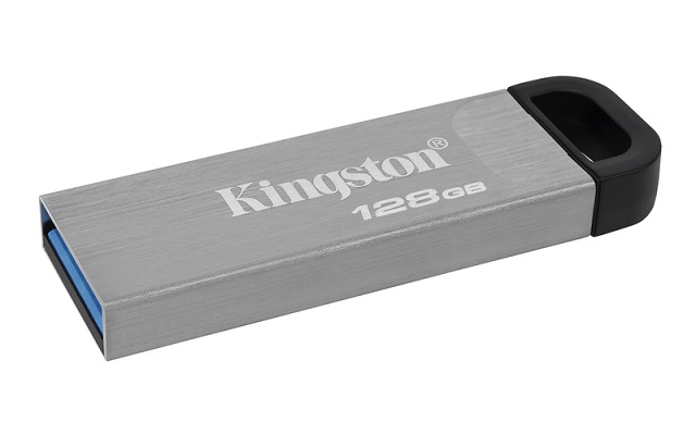 KINGSTON USB Stick Data Traveler DTKN/128GB KINGSTON USB Stick Data Traveler DTKN/128GB,USB 3.2, Silver - Image 1