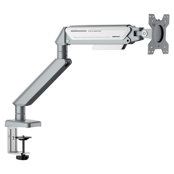 ANDA SEAT Monitor ARM / Stand A6D WHITE-SILVER, Weight Capacity: 2-9kg