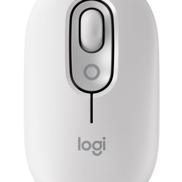 LOGITECH Mouse POP Wireless With Emoji Button White