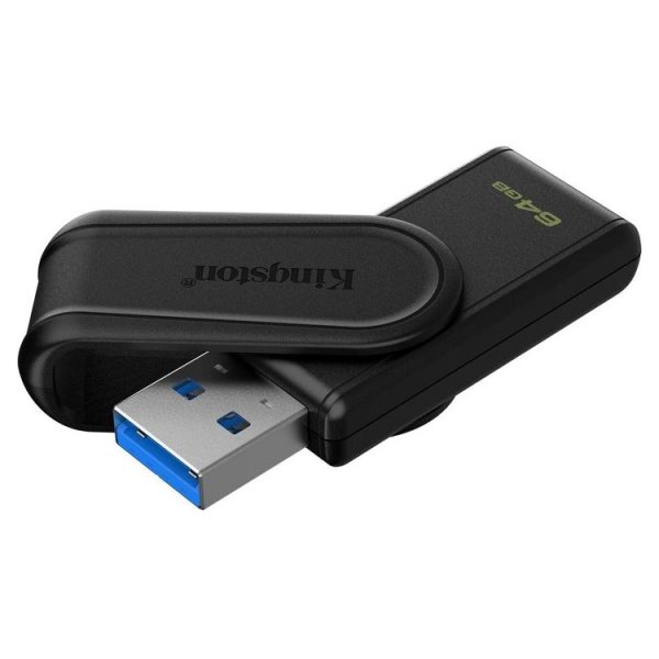 KINGSTON USB Stick DataTraveler Exodia S  DTXS/64GB , USB 3.2, Black