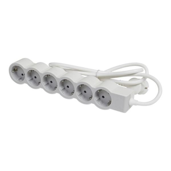 Legrand SurgeArrest 6 Outlets 1.5m Cable  White/Grey