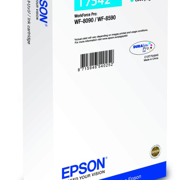 Epson Cartridge Cyan XXL C13T75424N