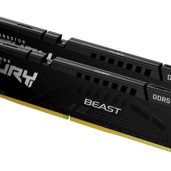 KINGSTON Memory KF556C36BBE2K2-64  FURY Beast Black DDR5, 5600MT/s, 64GB kit of 2