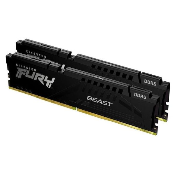KINGSTON Memory KF556C40BB2K2-64  FURY Beast Black DDR5, 5600MT/s, 64GB KIT OF 2