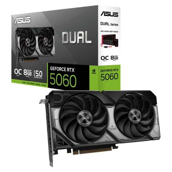 ASUS VGA DUAL-RTX5060-O8G, 8GB, GDDR7