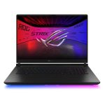 ASUS Laptop ROG Strix SCAR 18 G835LX-SA123X 18'' 2560 x 1600 Mini Led 240Hz U9-275HX/64GB/2x2TB SSD NVMe PCIe 4.0/NVidia GeForce RTX 5090 24GB/Win 11 Pro/2Y/Off Black/With ROG backpack