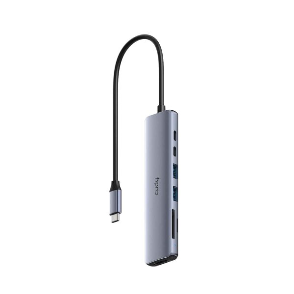 CUDY USB-C Hub UH407 7-In-1 HDMI SD/TF 4K