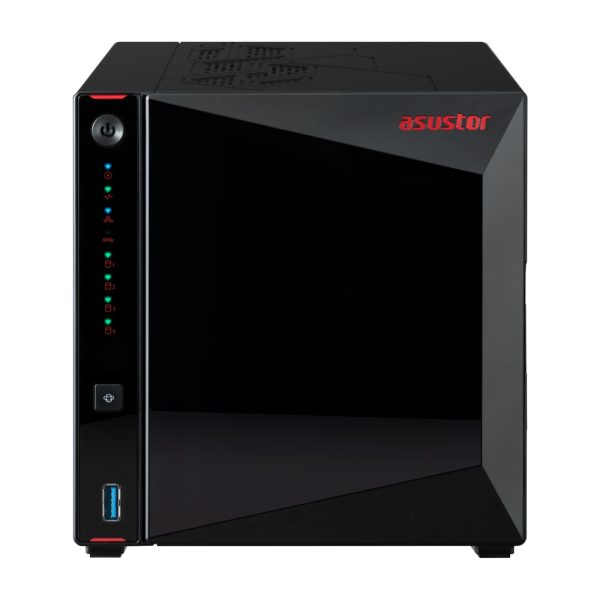 ASUSTOR NAS NIMBUSTOR 4 Gen2 AS5402T 4-BAY 3,5''/4x M.2 NVMe slots/Intel Celeron Quad-Core/4GB DDR4/2x2.5GbE Port