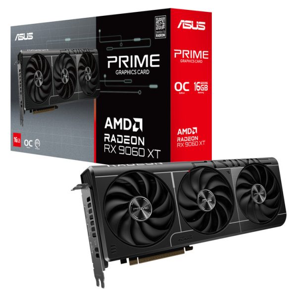 ASUS VGA PRIME-RX9060XT-O16G,16GB, GDDR6