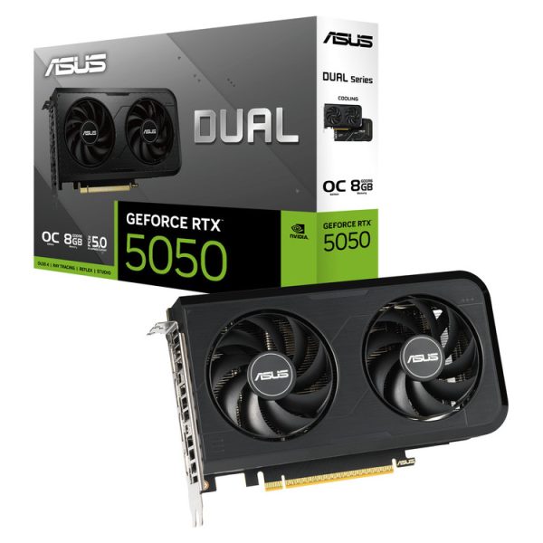 ASUS VGA DUAL-RTX5050-O8G, 8GB GDDR6