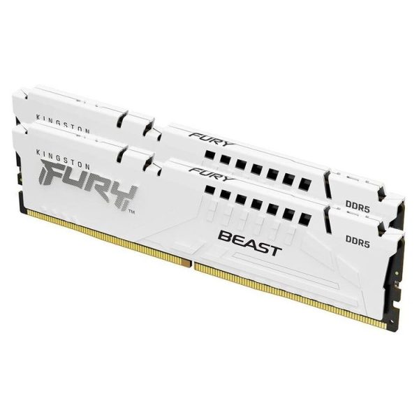 KINGSTON Memory KF560C36BWE2K2-32  FURY BEAST WHITE DDR5, 6000MT/s, 32GB KIT