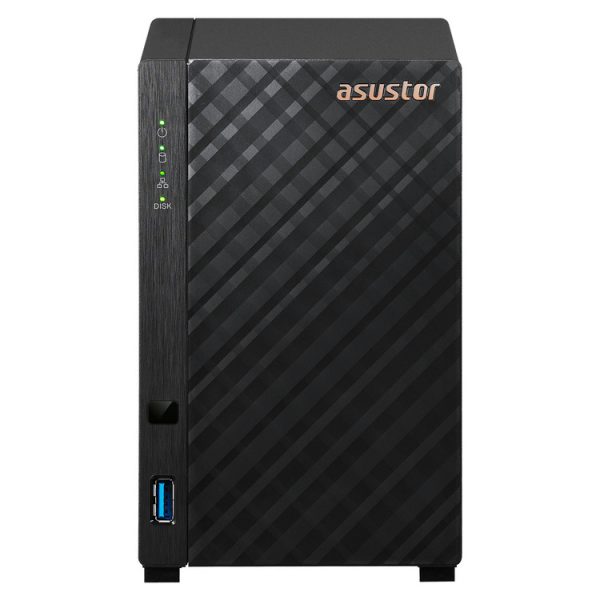 ASUSTOR NAS DRIVESTOR 2 Gen2 AS1202T 2-BAY Quad-Core/1GB DDR4/2.5GbE Port
