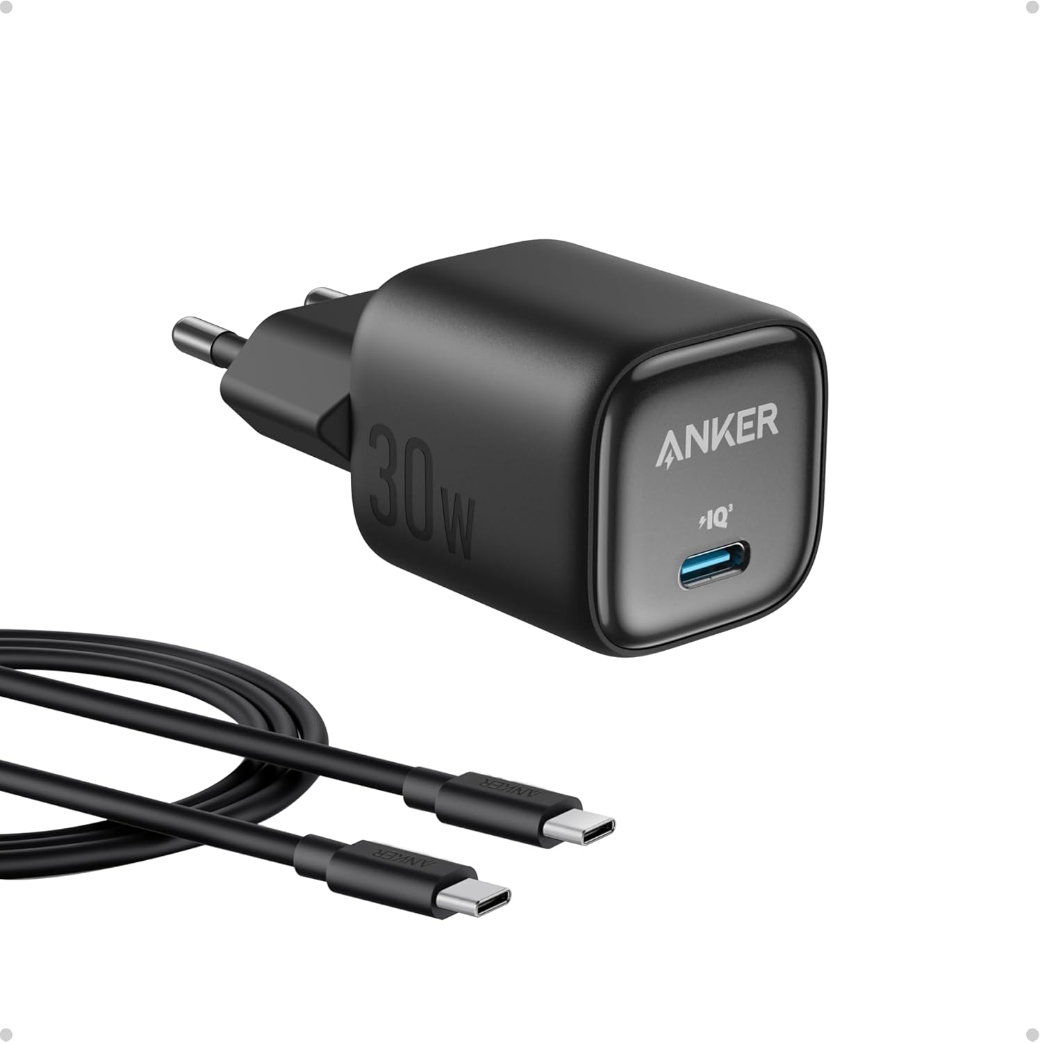 281-61-ANCZ30W ANKER Wall Charger Zolo 30W USB-C GaN - Image 1