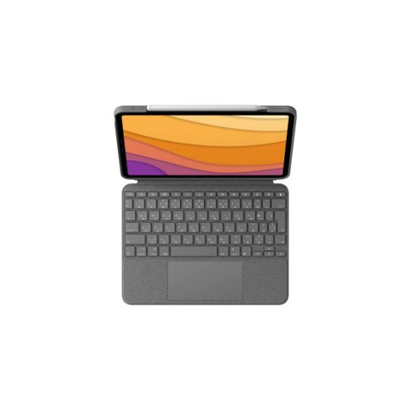 LOGITECH Case / Keyboard Combo Touch για  iPad Air 13 ιντσών (M2 και M3), Oxford Grey